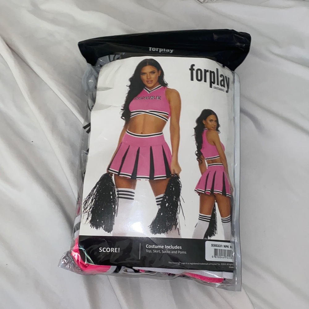 forplay cheerleader costume/ halloween costume